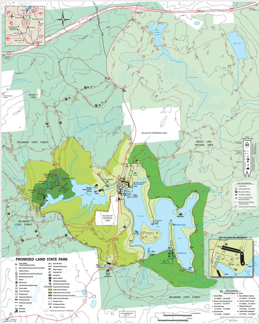 Promised Land State Park: A Picturesque Pocono Park - Travel with Lolly