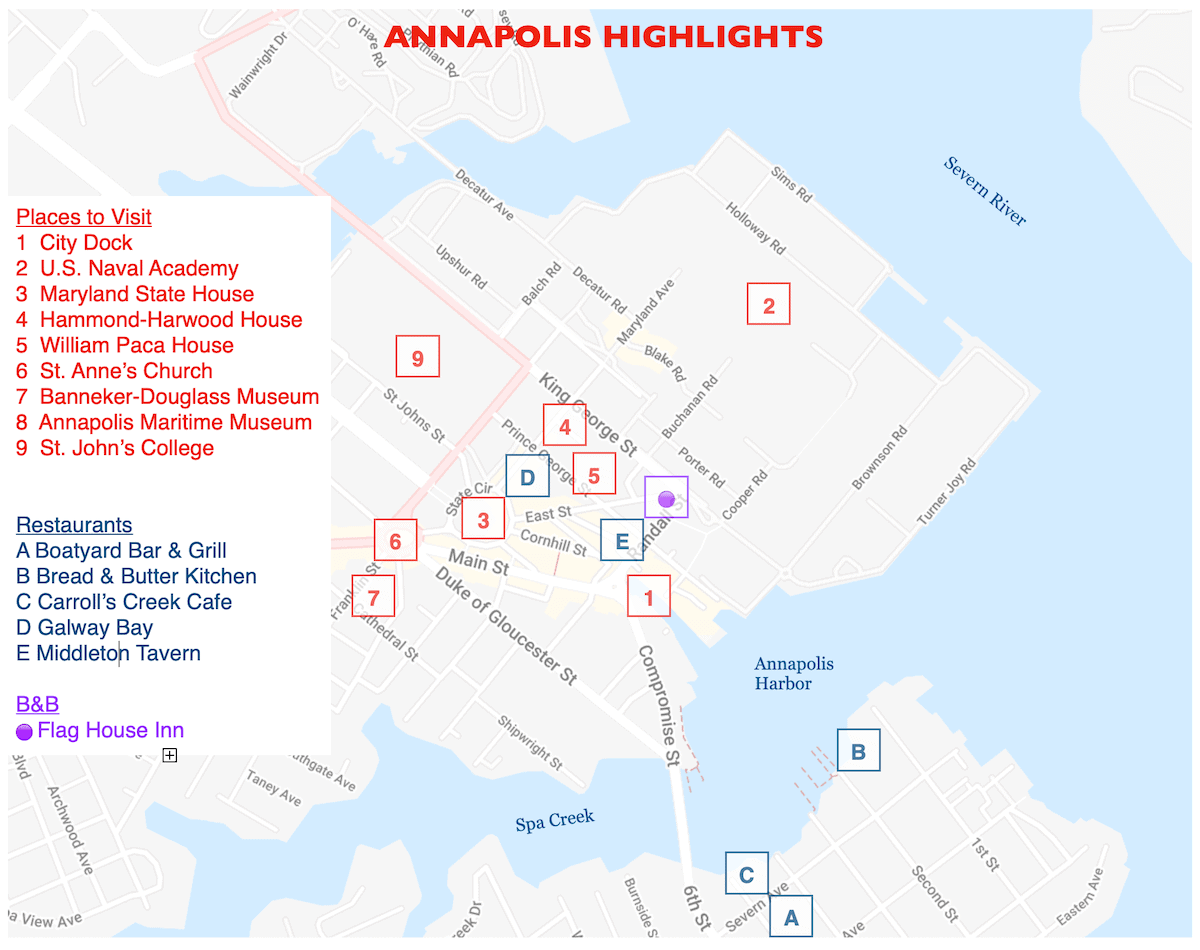 Annapolis Map Corrected 