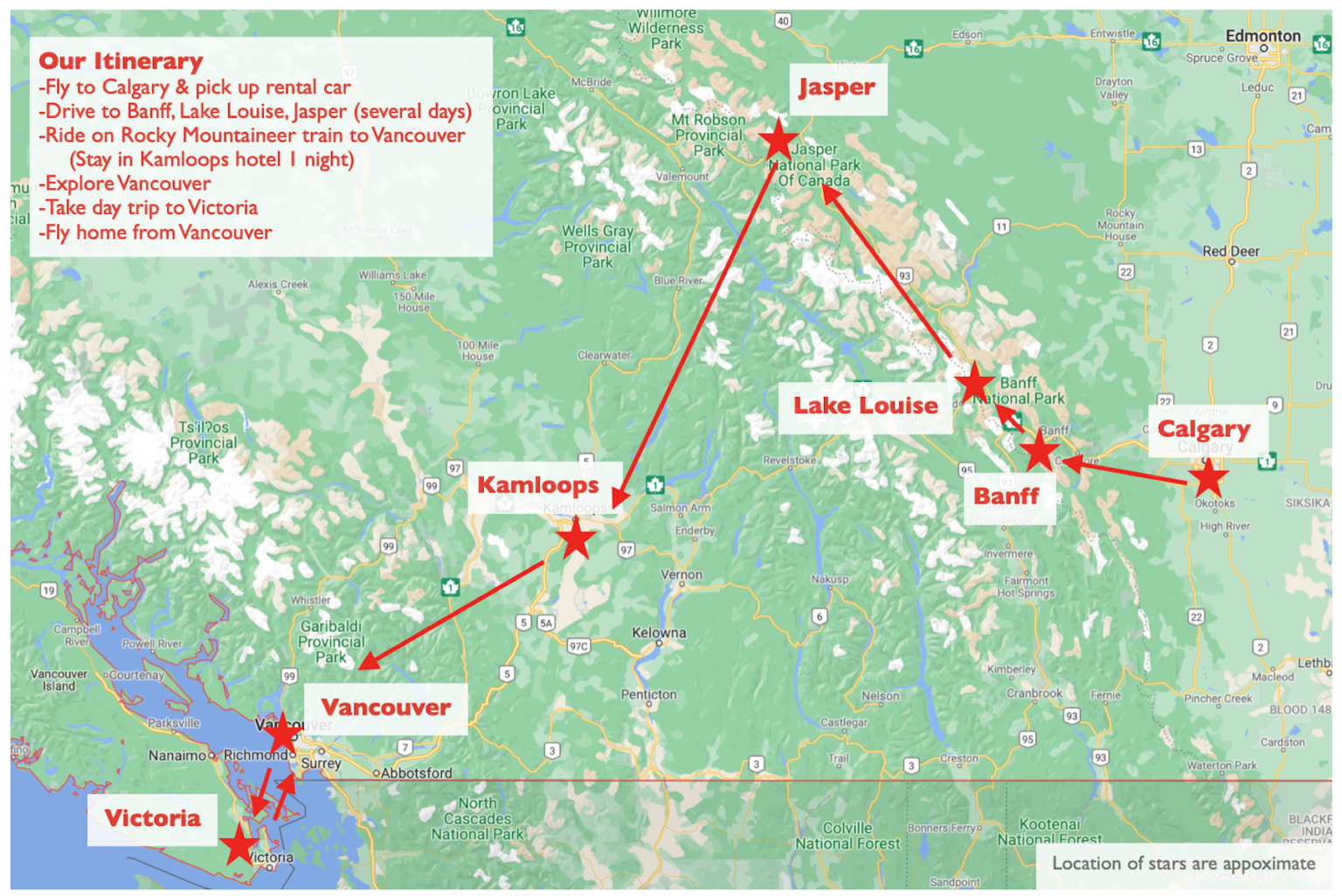 An Amazing Canadian Rockies Trip by Luxury Train & Car - A Detailed ...